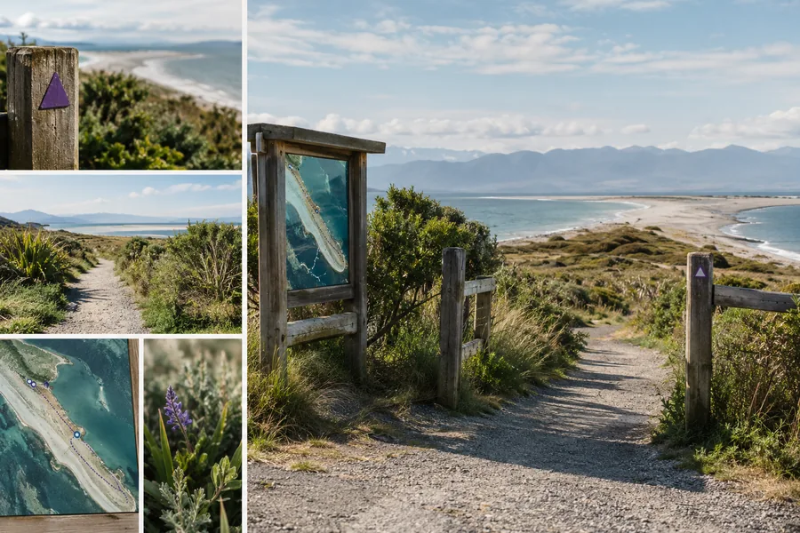 So gelangen Sie zum Farewell Spit, Collingwood, Neuseeland