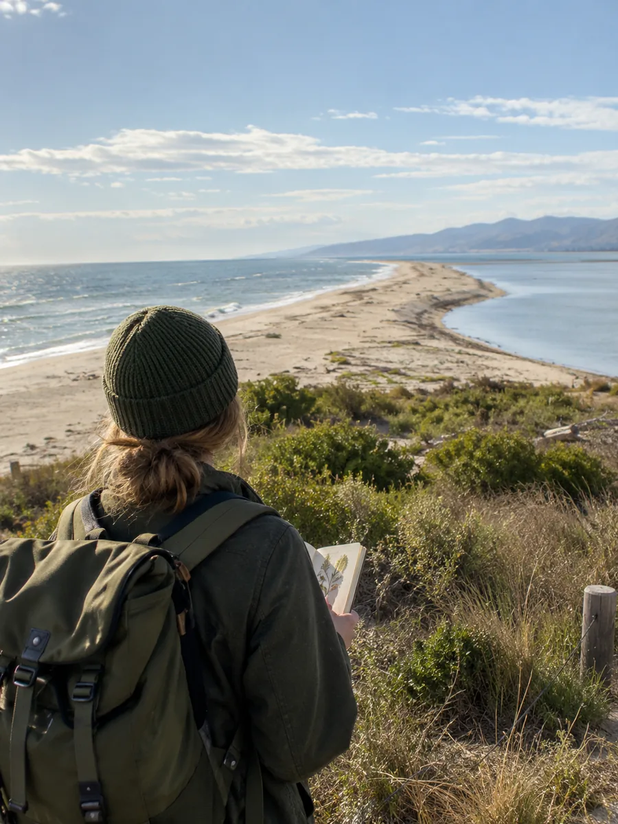 Aussicht am Farewell Spit